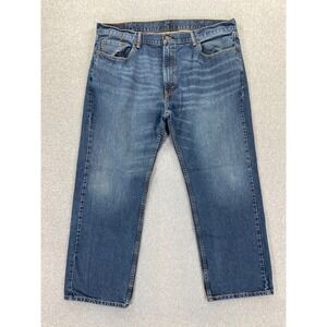 Levi's 559 Relaxed Straight Jeans Mens 42x30 (Fits 41x30) Blue Medium Wash Denim